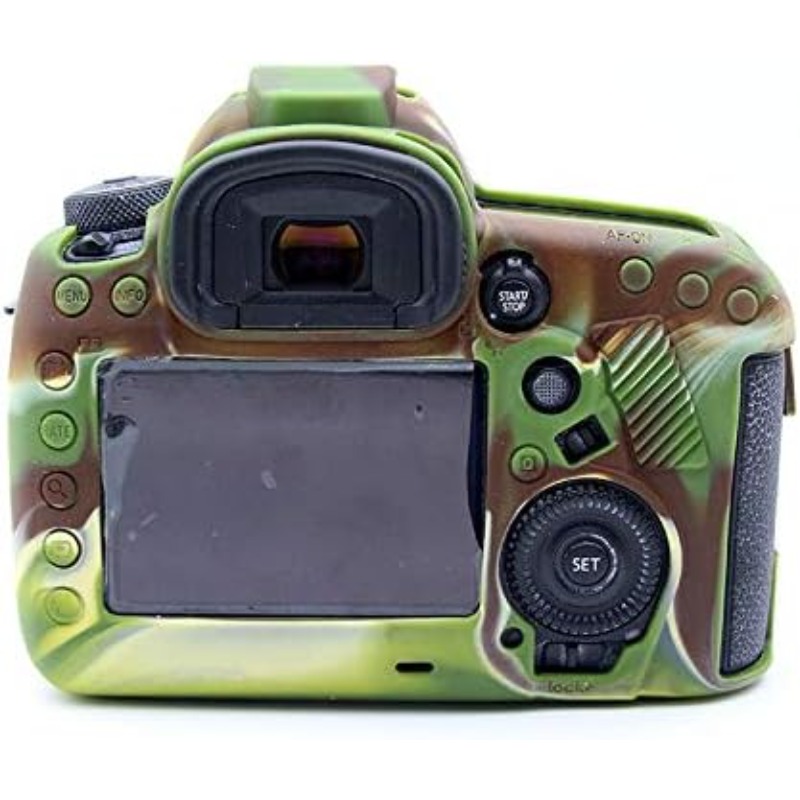 Canon Camera Eos M50 Mark Ii - Bolsa protetora de silicone armadura capa